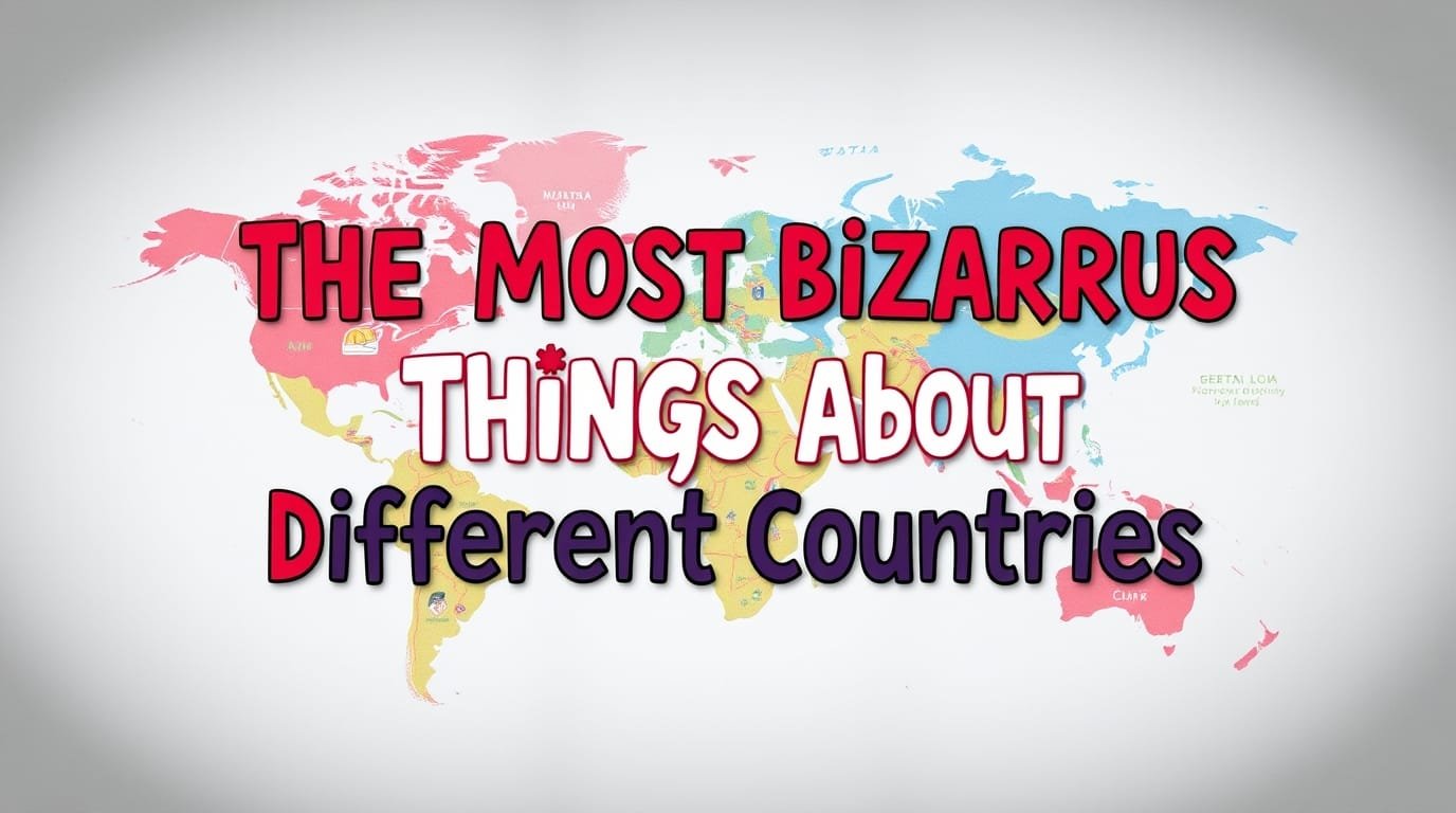 The Most Bizarre Things About Different Countries