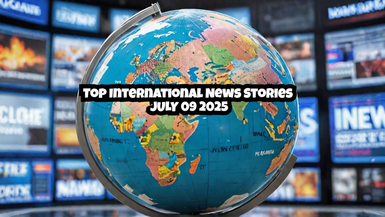 Top International News Stories JULY 09 2025