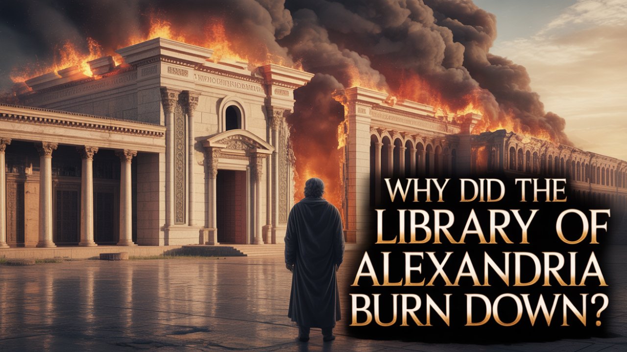 Why Did The Library Of Alexandria Burn Down?