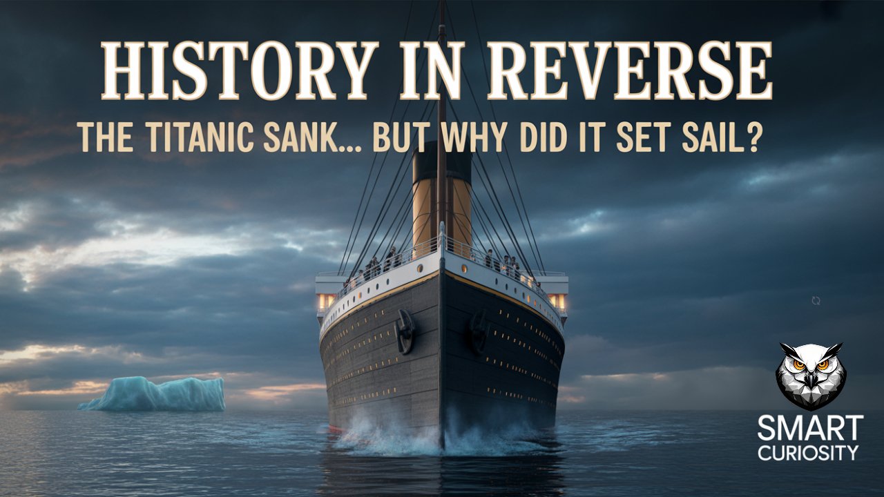 History in Reverse: The Titanic Sank But Why Did It Set Sail